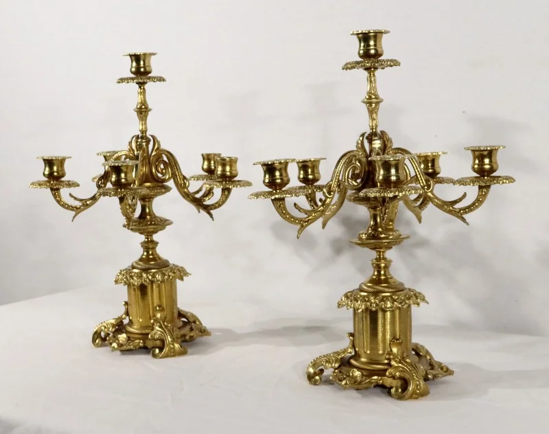 PAREJA DE CANDELABRO