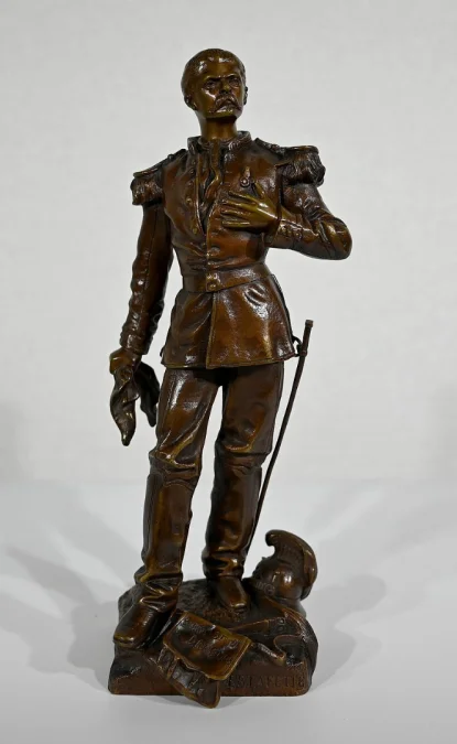 BRONZESTATUETTE von C. ANFRIE
