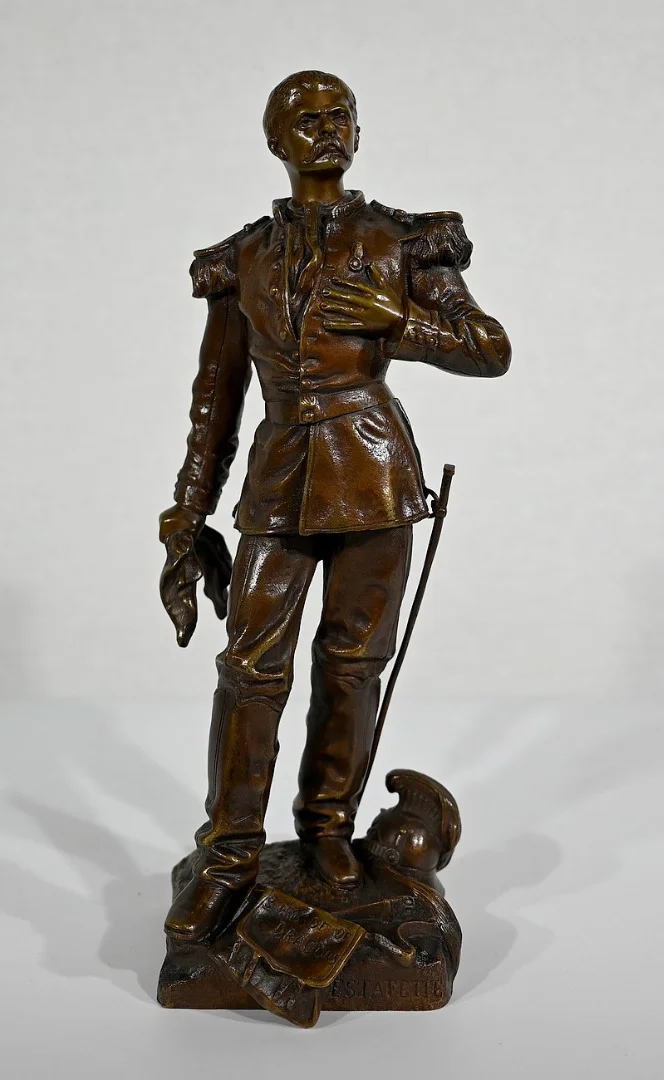 BRONZE STATUETTE by C. ANFRIE