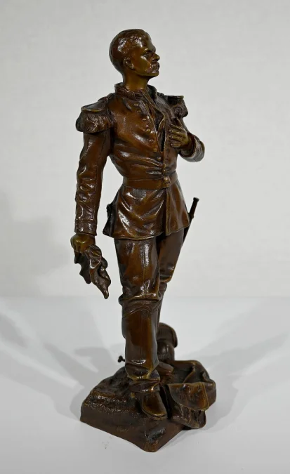 BRONZESTATUETTE von C. ANFRIE