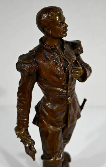 BRONZESTATUETTE von C. ANFRIE