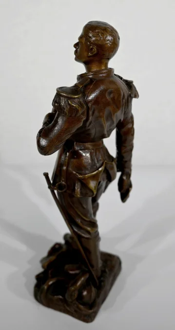BRONZESTATUETTE von C. ANFRIE