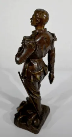 Bronze « L’Estafette » de C. Anfrie – XIXe