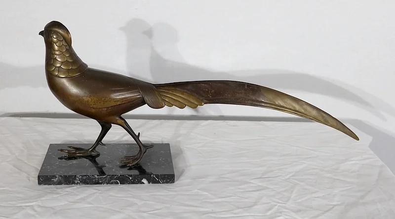 ART-DECO-SKULPTUR signiert LORINO