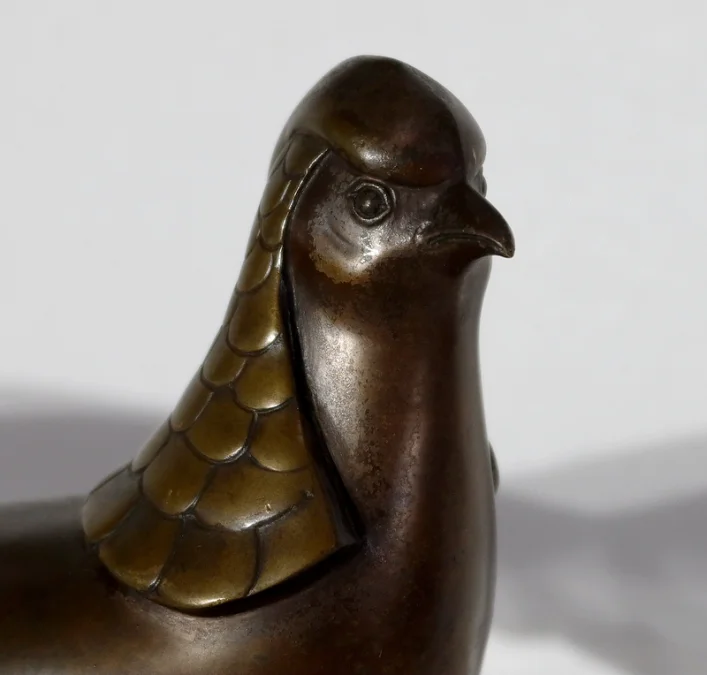 ART-DECO-SKULPTUR signiert LORINO