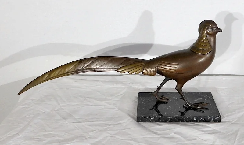 ART-DECO-SKULPTUR signiert LORINO