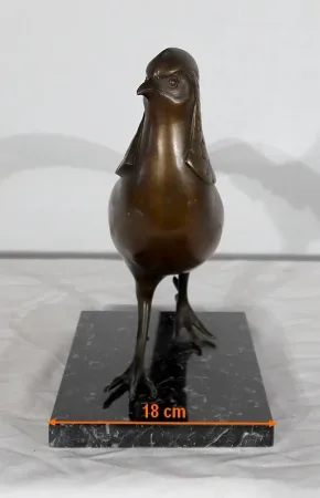 Importante Sculpture de Lorino, « Le faisan » , Art Déco – Début XXe