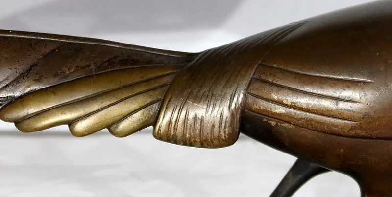ART-DECO-SKULPTUR signiert LORINO