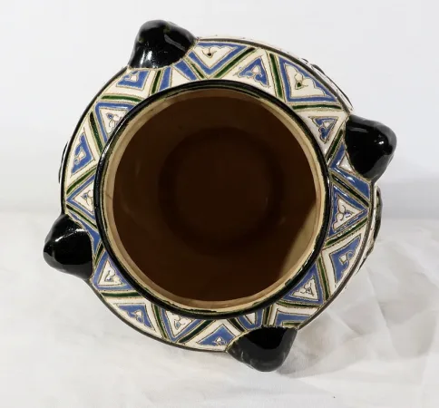 Vase en Céramique émaillée, Chine – 2ème partie XIXe