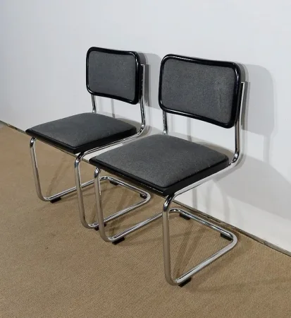 Paire de Chaises Cesca B32 de M. Breuer – XXe