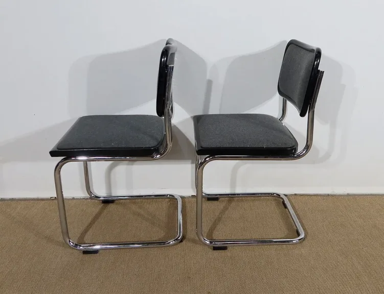 Paire de Chaises Cesca B32 de M. Breuer – XXe