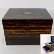 Coffret à toilette en Bois de Serpent signé « John Bagshaw & Sons », Angleterre - 2ème partie XIXe