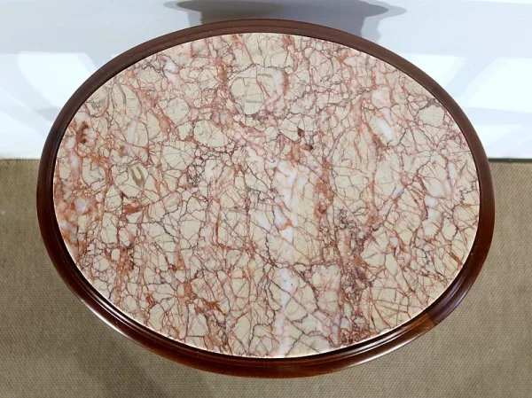 Petite Table de Salon en Acajou massif, goût Louis XVI – Début XXe