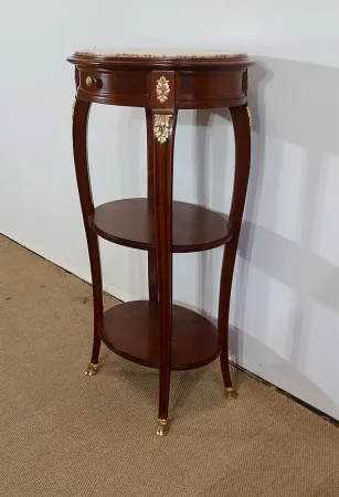 Petite Table de Salon en Acajou massif, goût Louis XVI – Début XXe