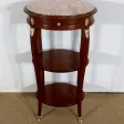 Petite Table de Salon en Acajou massif, goût Louis XVI – Début XXe