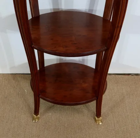 Petite Table de Salon en Acajou massif, goût Louis XVI – Début XXe
