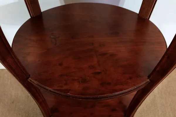 Petite Table de Salon en Acajou massif, goût Louis XVI – Début XXe