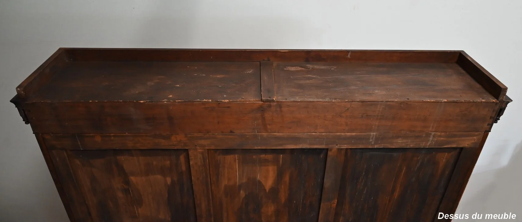 THREE DOOR BOOKCASE