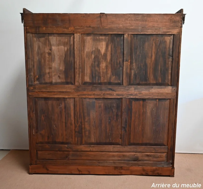THREE DOOR BOOKCASE