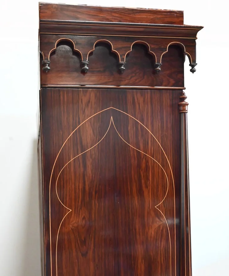 THREE DOOR BOOKCASE