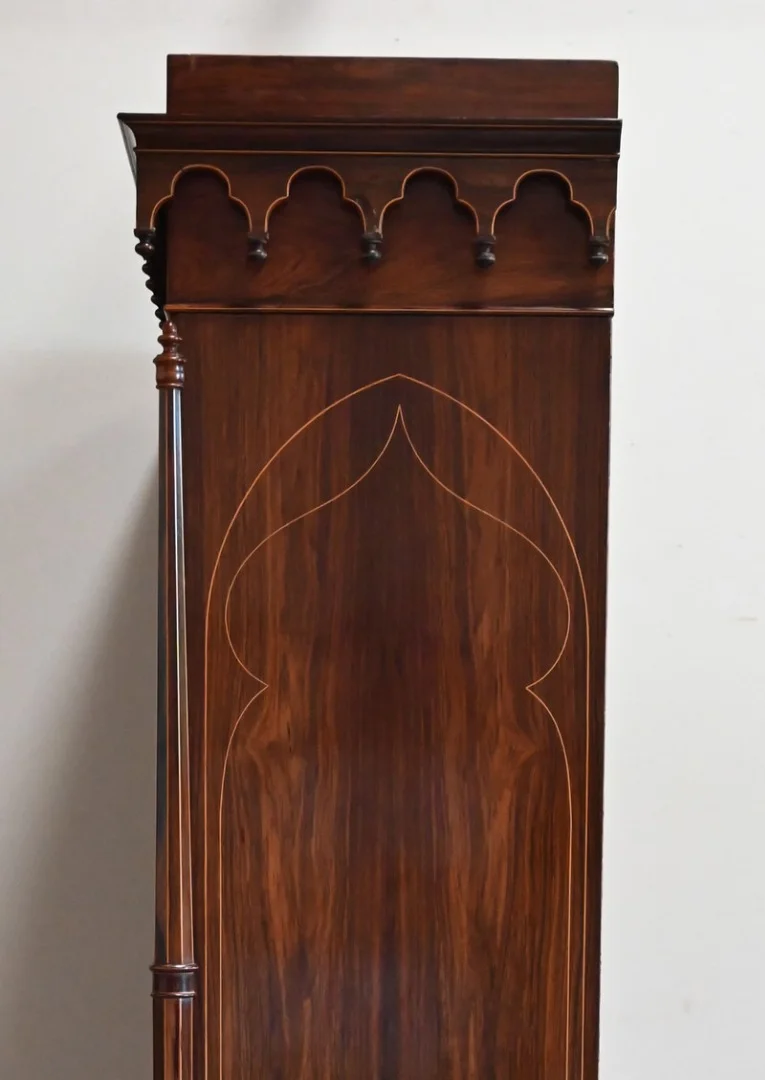 THREE DOOR BOOKCASE