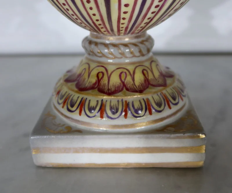 PAIR OF CAPODIMONTE VASES