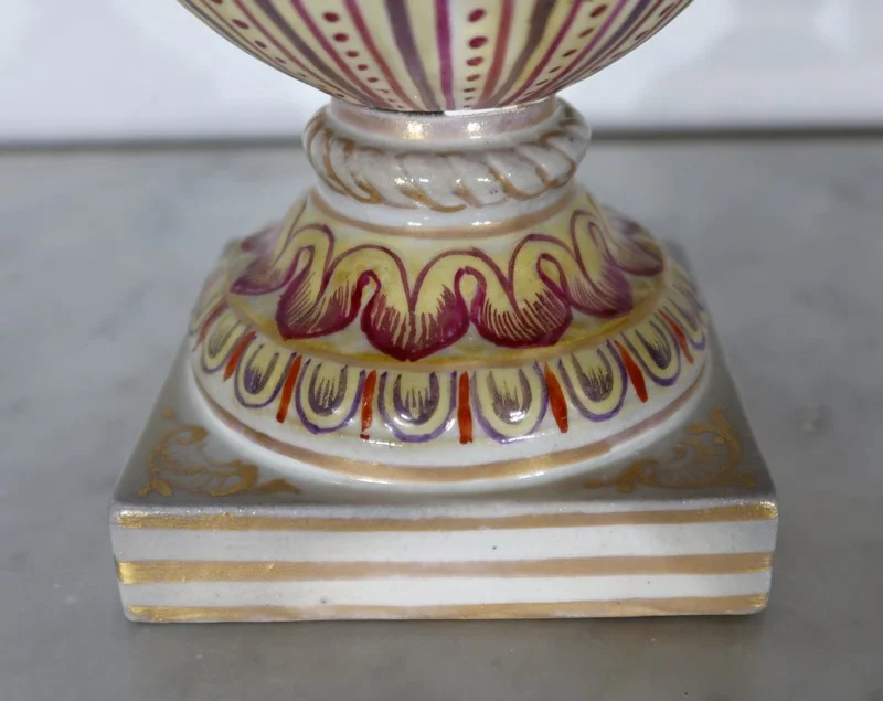 PAIR OF CAPODIMONTE VASES