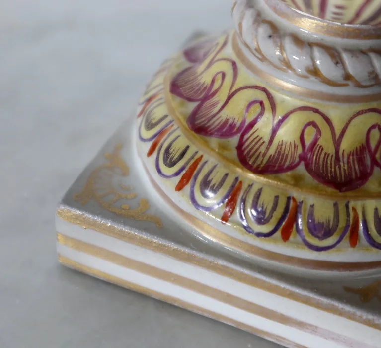 PAIR OF CAPODIMONTE VASES