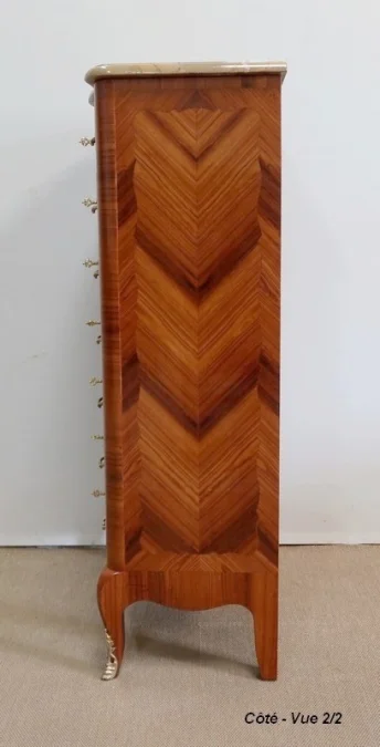 LOUIS XV STYLE CHEST OF DRAWERS