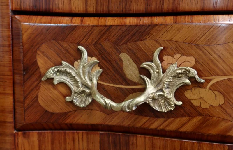 LOUIS XV STYLE CHEST OF DRAWERS