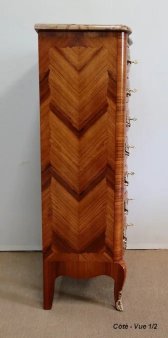 LOUIS XV STYLE CHEST OF DRAWERS