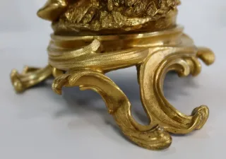 Groupe en Bronze Doré, goût Louis XV, époque Napoléon III – circa 1850