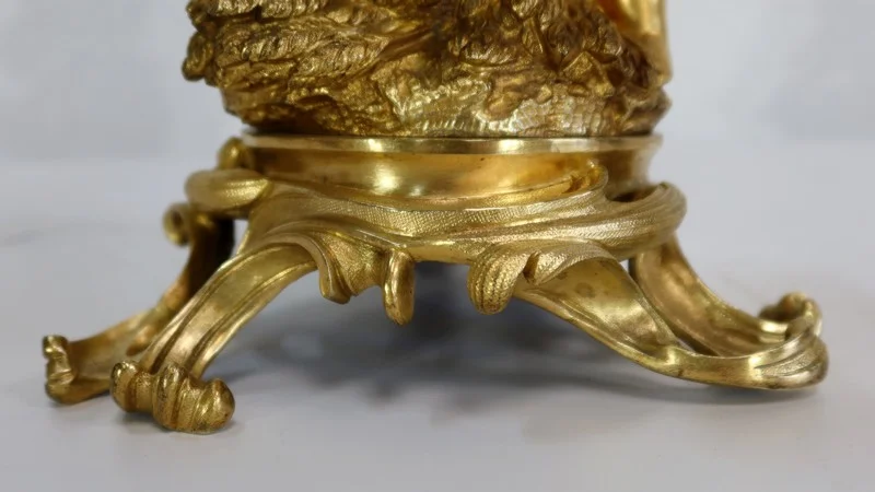 Groupe en Bronze Doré, goût Louis XV, époque Napoléon III – circa 1850
