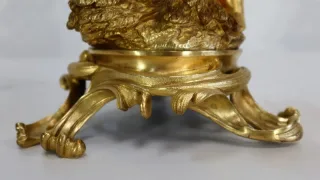 Groupe en Bronze Doré, goût Louis XV, époque Napoléon III – circa 1850