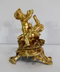 GILT BRONZE GROUP