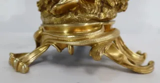 Groupe en Bronze Doré, goût Louis XV, époque Napoléon III – circa 1850