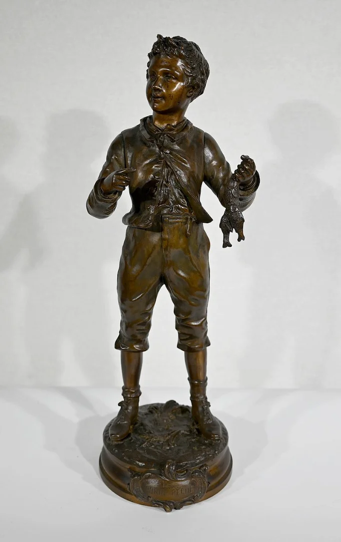 BRONZESTATUETTE von C. ANFRIE