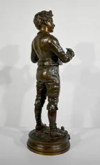 STATUETTA IN BRONZO di C. ANFRIE
