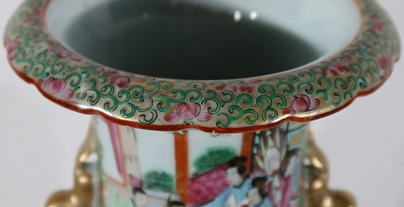 KANTON-PORZELLAN-VASE