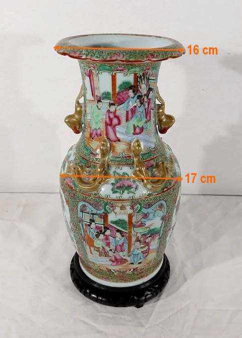 KANTON-PORZELLAN-VASE