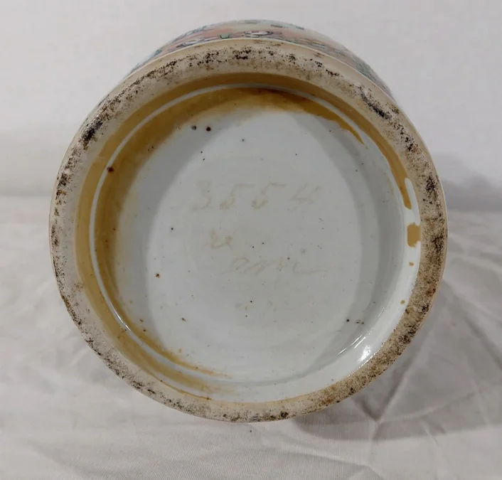KANTON-PORZELLAN-VASE