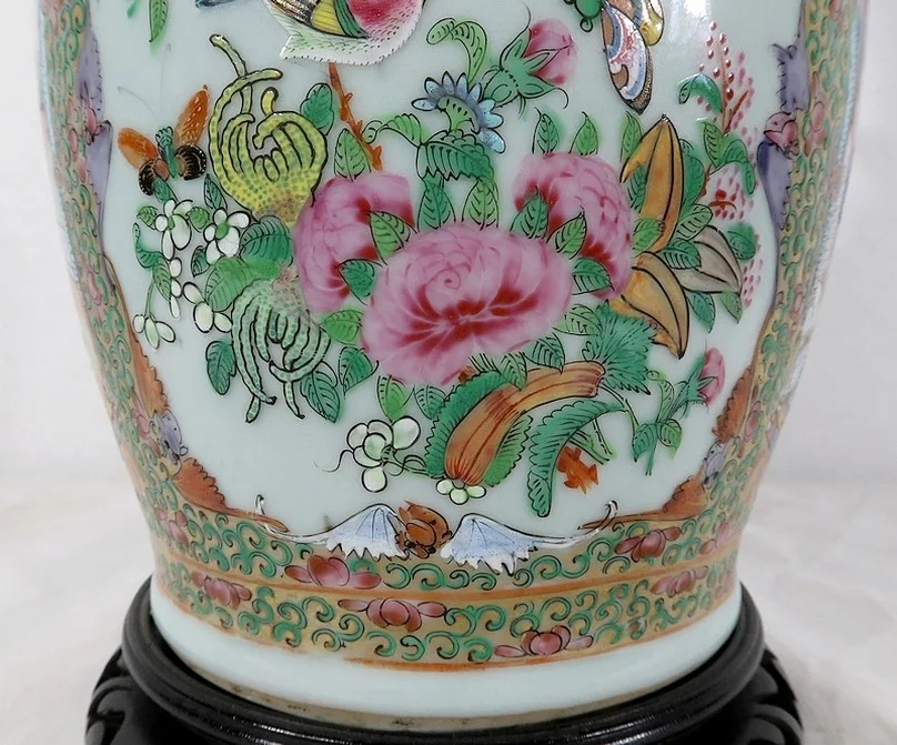 KANTON-PORZELLAN-VASE