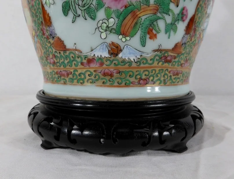 KANTON-PORZELLAN-VASE