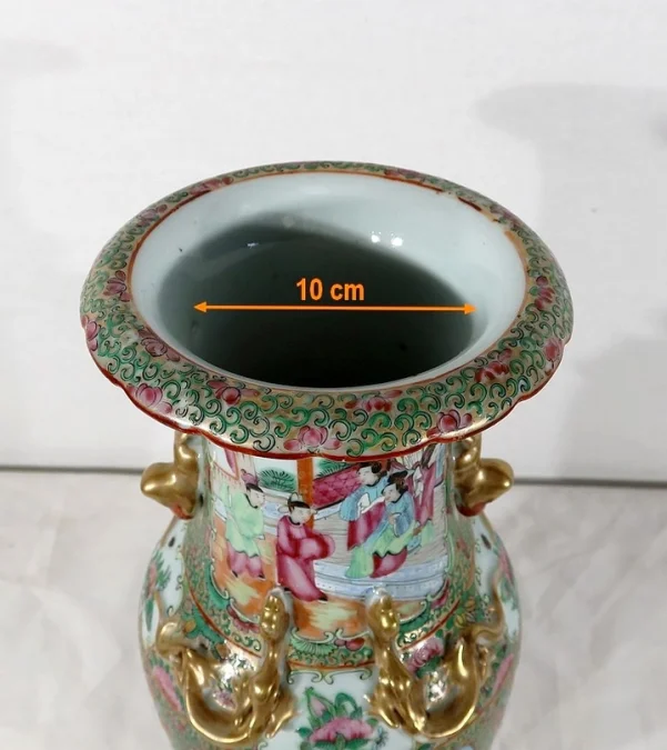 KANTON-PORZELLAN-VASE