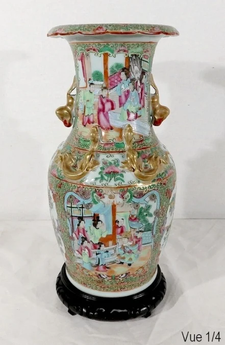 KANTON-PORZELLAN-VASE