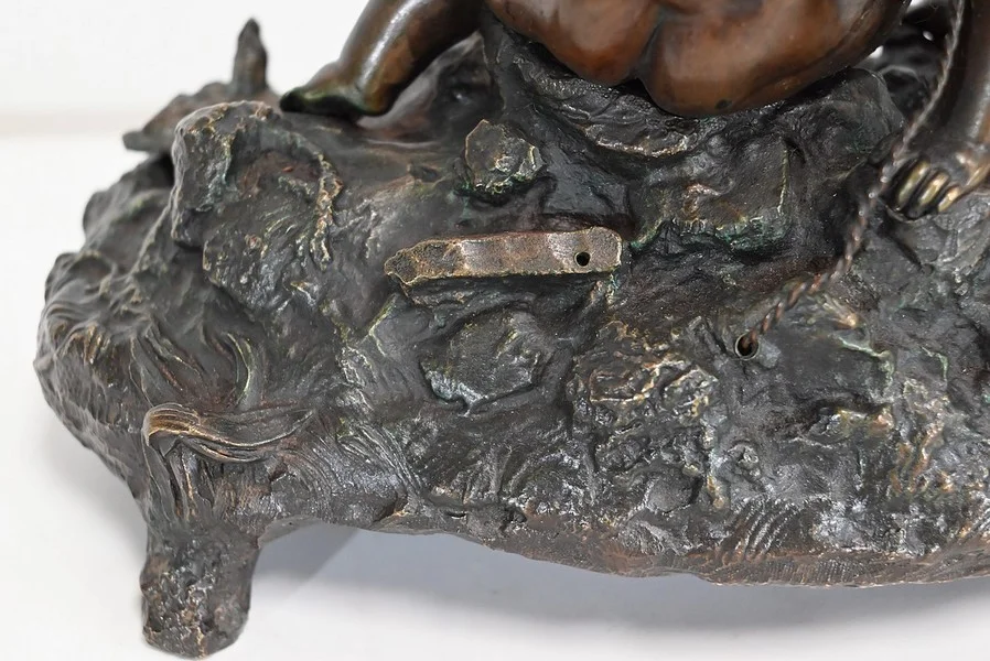 BRONZE-TINTENFASS