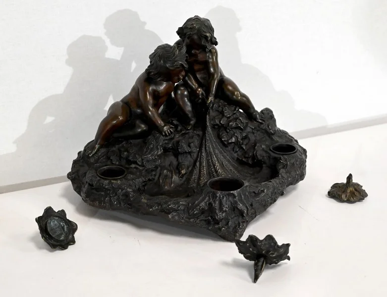 BRONZE-TINTENFASS