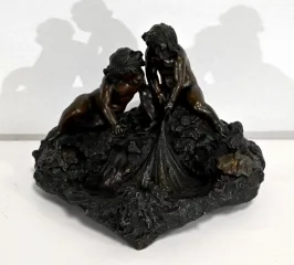 BRONZE-TINTENFASS