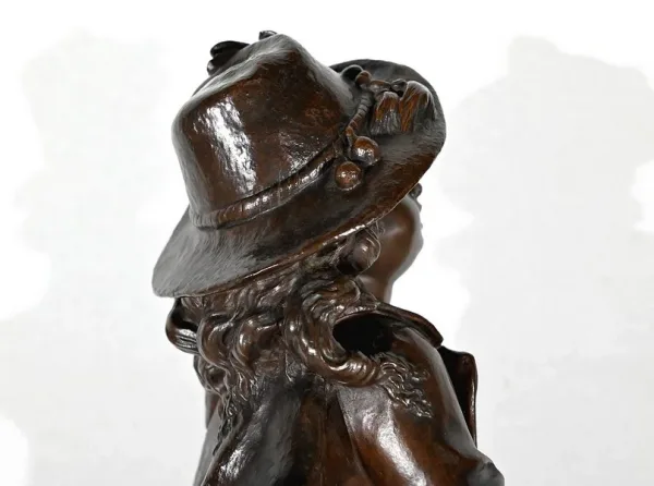 Garniture de Cheminée en Marbre et Bronze – Fin XIXe