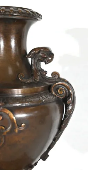 Garniture de Cheminée en Marbre et Bronze – Fin XIXe